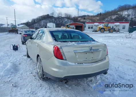 2011 Lincoln Mks z USA, uszkodzony, nr VIN 1LNHL9ER6BG609136